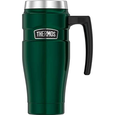 Thermos Stainless King 16 Ounce Travel Mug Pine Green