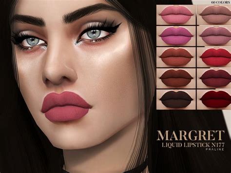 Sims 4 Makeup Sims 4 Nails Sims 4 Cc Makeup Liquid Lipstick