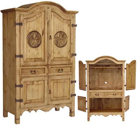 Scrapandshat Mexican Rustic Pine Armoire