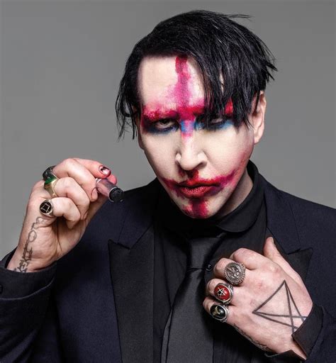 marilyn manson marilyn manson makeup metallica art acting tips model face foto art music is