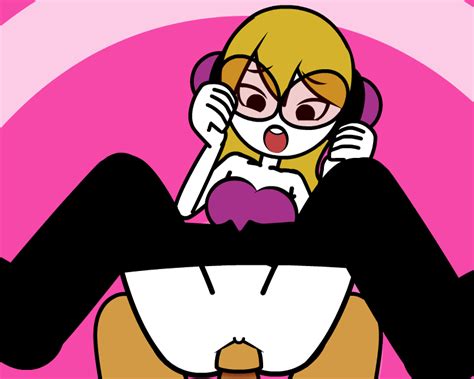 Minuspal So Ra Nintendo Rhythm Tengoku Black Legwear Animated Animated Gif Boy Girl