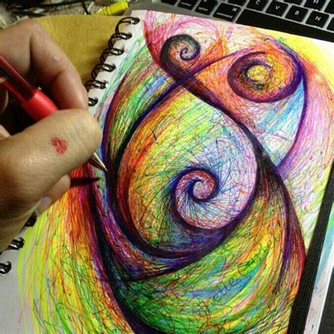 The 25 Best Abstract Pencil Drawings Ideas On Pinterest Coloured