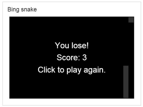 Microsoft Bing Ahora Te Deja Jugar Al Clásico Juego Snake En Los