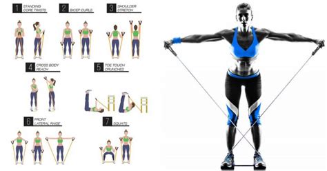 8 Resistance Band Exercises To Tone And Shape A Powerful Physique