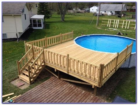 Image Result For Above Ground Pool Decks