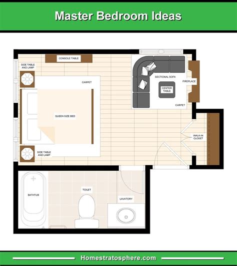 Create floor plans, furnish and decorate, and see your designs in 3d. 13 Primary Bedroom Floor Plans (Computer Layout Drawings ...