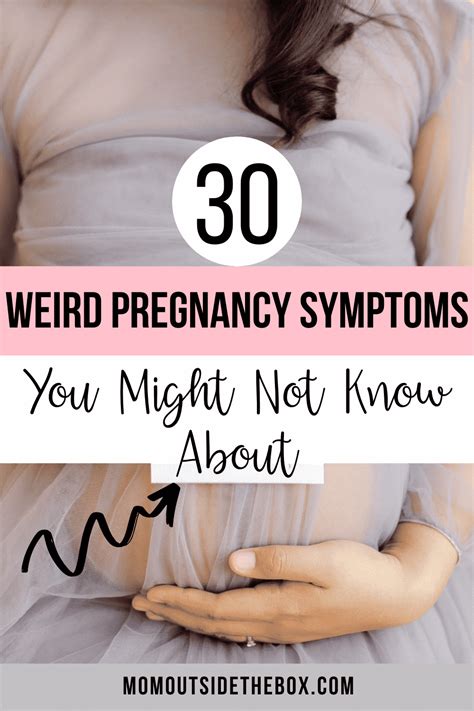 30 Weird Pregnancy Symptoms You Might Not Know About Artofit