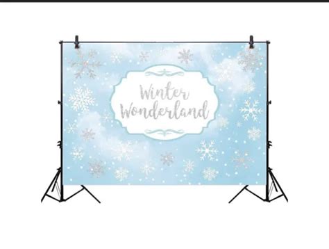 Allenjoy Winter Wonderland 7 X 5 Backdrop Free Shipping 1945 Picclick