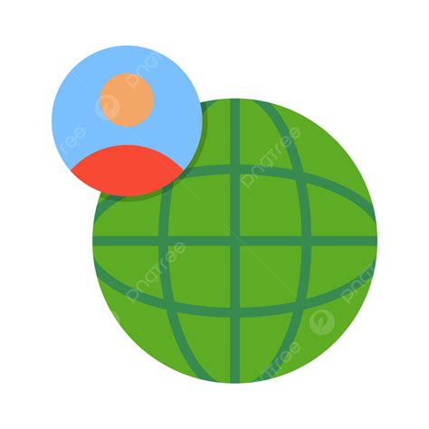 Global Flat Icon Vector Connection Global Globe Png And Vector With
