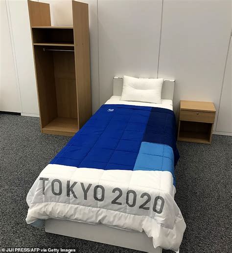 Tokyo Olympics Athletes Are Assured Their Cardboard Beds Won T Collapse During Sex Daily Mail