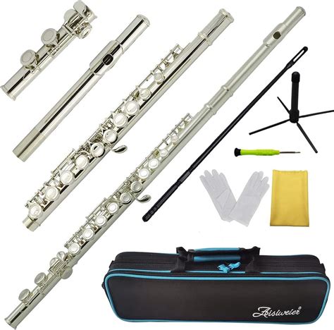 Aisiweier C Flutes Closed Hole C Flute Musical Instrument With Joint