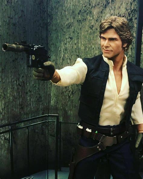 1 6 Harrison Ford Han Solo Head Sculpt Smile Ver Fit 12 Action Figure