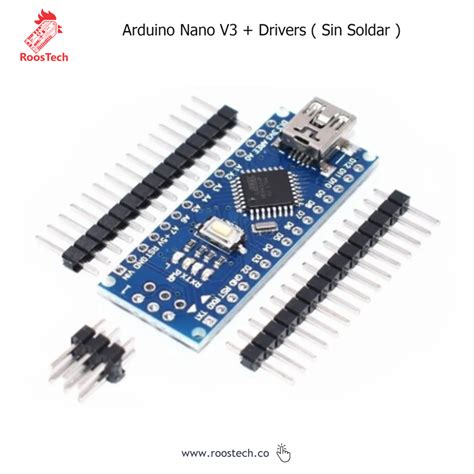 Compatible Arduino Nano V3 Drivers Sin Soldar