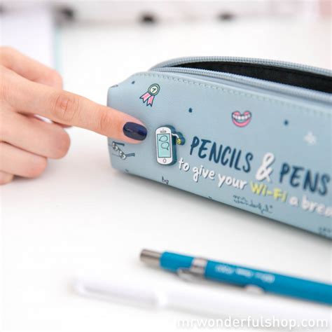 Pencil Case Pencils And Pens To Give Your Wi Fi A Break