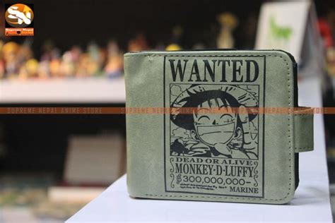 One Piece Pu Wallet Anime Store