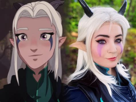 2 Self Rayla From The Dragon Prince Cosplay In 2022 Cosplay