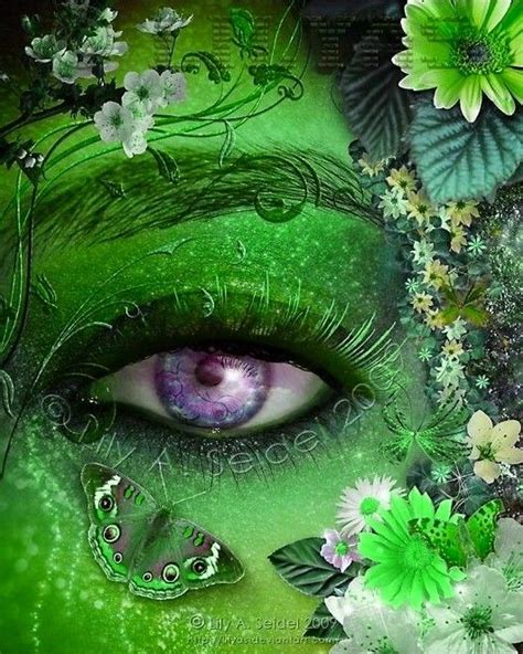 Spark Art Go Green Eyes Inspiration Painting Drawings Makeup