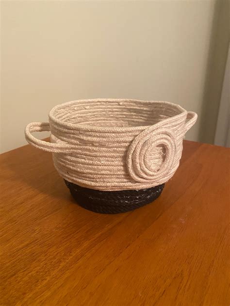 Decorative Rope Bowls Etsy