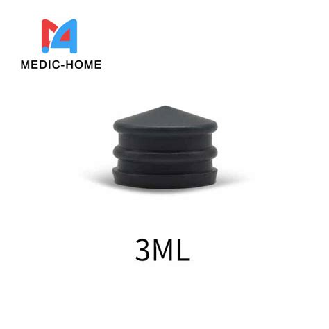 Disposable Medical Gasket Rubber Stopper For Syringe 1ml 2ml 3ml 5ml