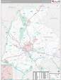 Frederick County, MD Wall Map Premium Style by MarketMAPS - MapSales