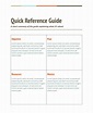 How to Create & Use Quick Reference Guides [Free Template Inside] | Scribe