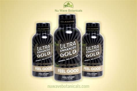 Ultra Enhanced Gold 2oz shot - Nu Wave Botanicals