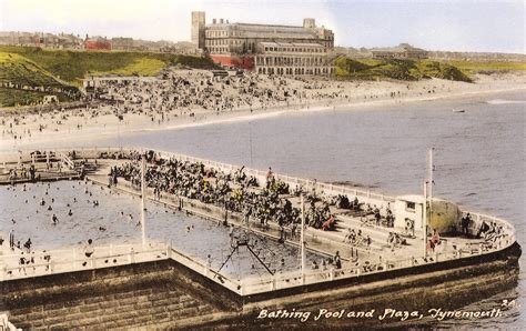 Tynemouth Bathing Pool And Plaza Prior To 1965 The Postc Flickr