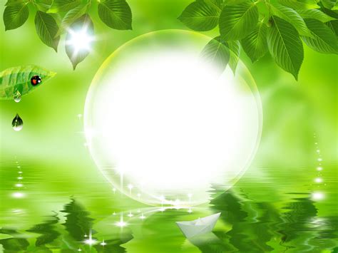 Download Hd Nature Frames Nature Green Leaf Background Hd Transparent