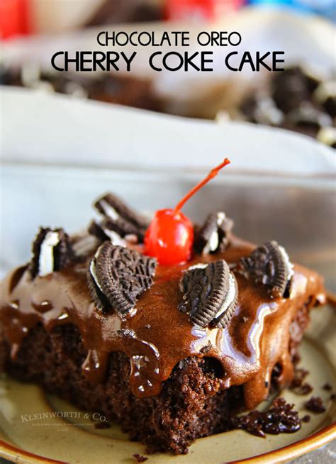 Chocolate Oreo Cherry Coke Cake Taste Of The Frontier