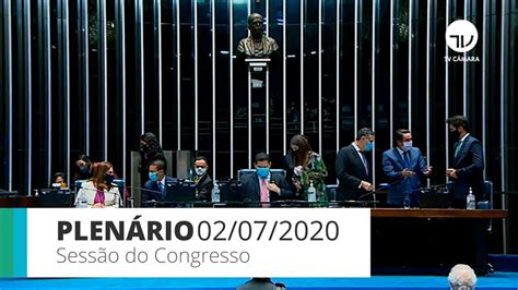 Plen Rio Sess O Do Congresso Para Promulga O Da Emenda