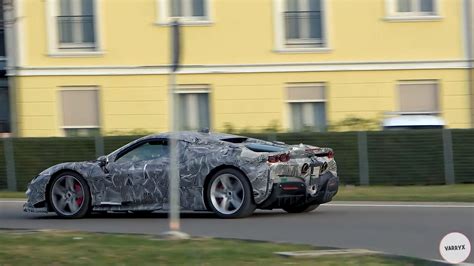 2025 Ferrari Sf90 Replacement Spied With Larger Side Intakes