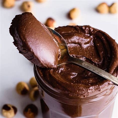 How To Make Homemade Nutella Chocolate Hazelnut Spread Delicious Nutella Recipes Ashlee
