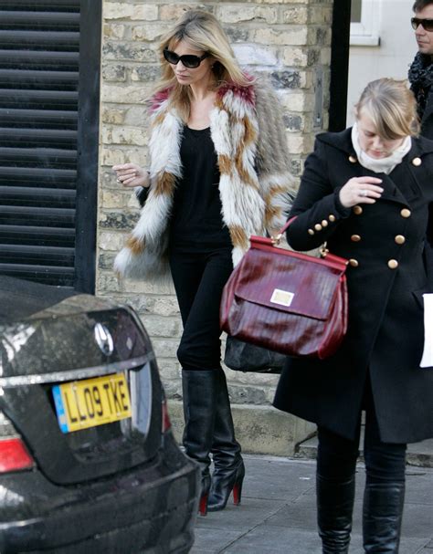 Kate Moss Black Boots