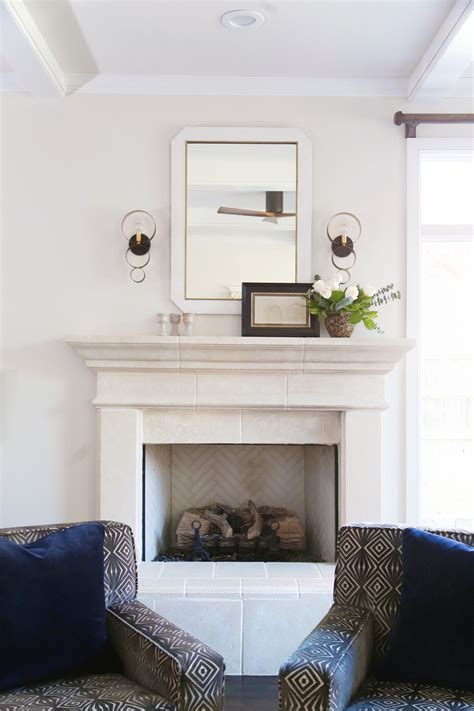 Yorktown Living Room Transitional House Home Fireplace Decor