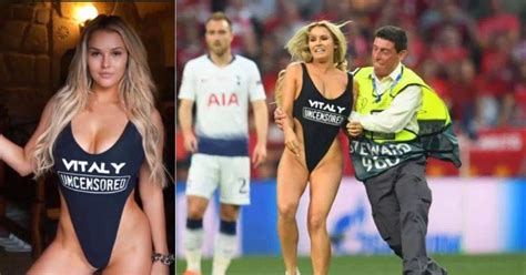 Tottenham go up against liverpool in the champions league final and a streaker invades the pitch. Champions League streaker says she plans to streak again ...