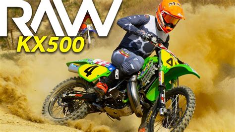 Kawasaki Kx500 Raw Motocross Action Magazine Youtube