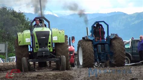 Tracteur Pulling Lacôte 2012 Claas Youtube