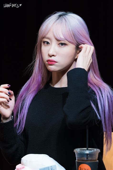 Female Idols Who Look Splendid In Purple Hair Allkpop