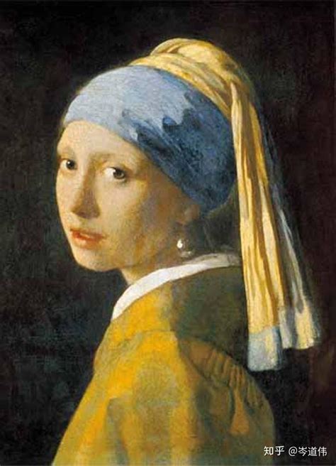 经典 油画家岑道伟带你走近世界名画《戴珍珠耳环的少女》 知乎
