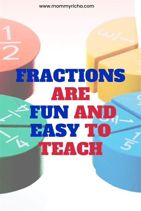 Fractions Help Children To Divide Things Into Equal Parts There Are