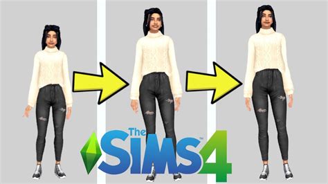 The Sims 4 Height Mod Jerseyjaf