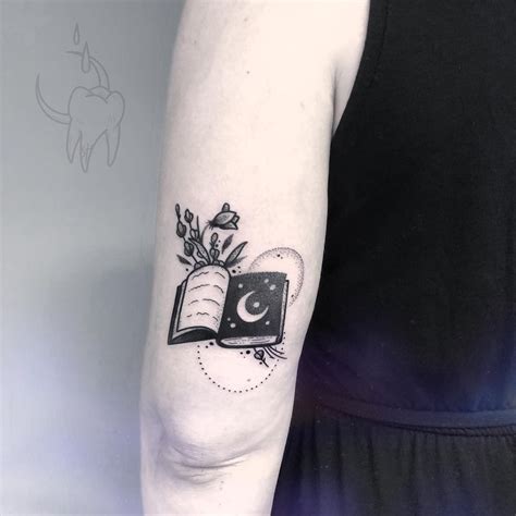 Spell Book Sleeve Tattoos Book Tattoo Tattoos For Women