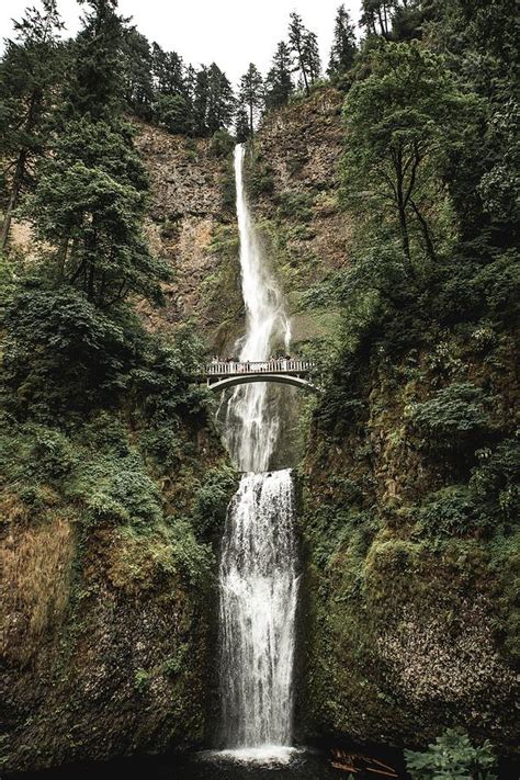 Multnomah Falls Portland Oregon Photograph By Billy Soden Pixels