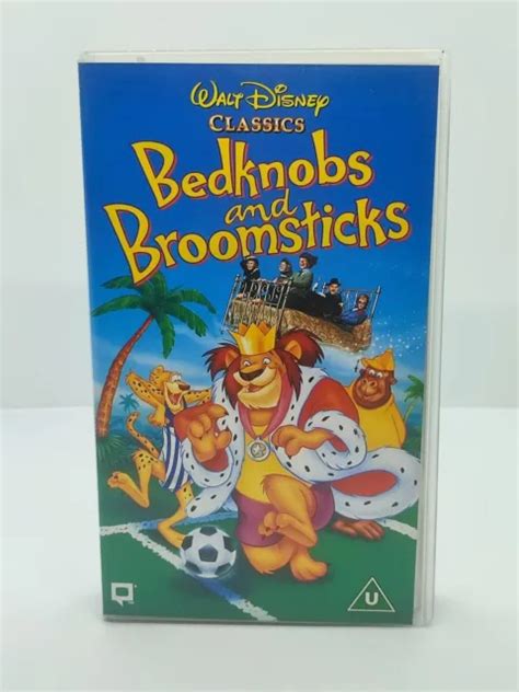 Bedknobs And Broomsticks Walt Disney Classics Vhs Cassette Video Tape
