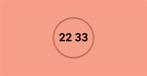 Что значит 22 33 на часах в ангельской нумерологии