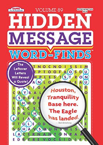 Hidden Message Word Finds Puzzle Book Word Search Volume By Kappa Books