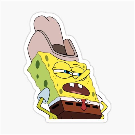 Dirty Dan Spongebob Sticker For Sale By Slammiejaneart Redbubble