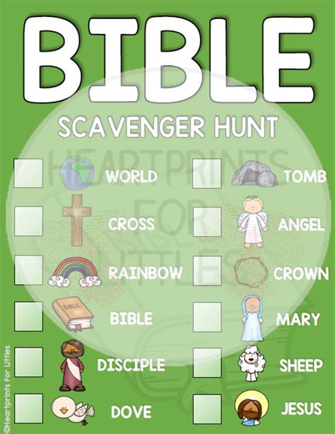 Bible Scavenger Hunt Bible Write The Room Bible Game For Etsy