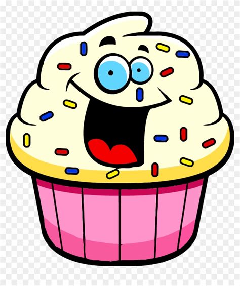 Cartoon Cupcake Clipart Cartoon Pictures Of Desserts Hd Png Download