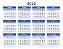 2022 Calendar Templates and Images